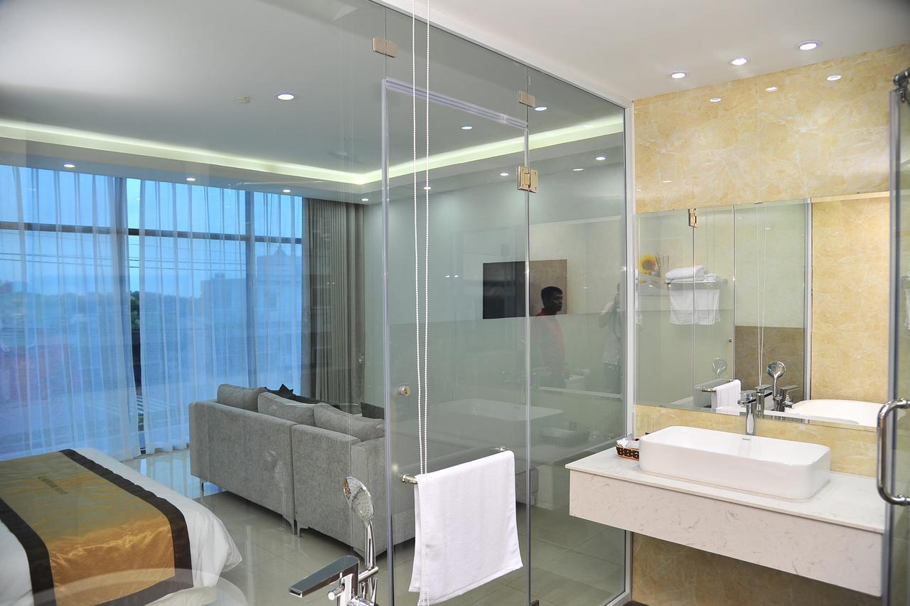 Aha Golden Dragon Hotel Ninh Binh Buitenkant foto