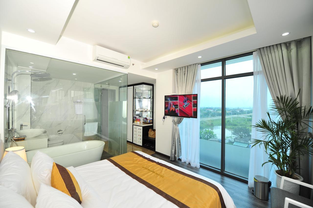 Aha Golden Dragon Hotel Ninh Binh Buitenkant foto